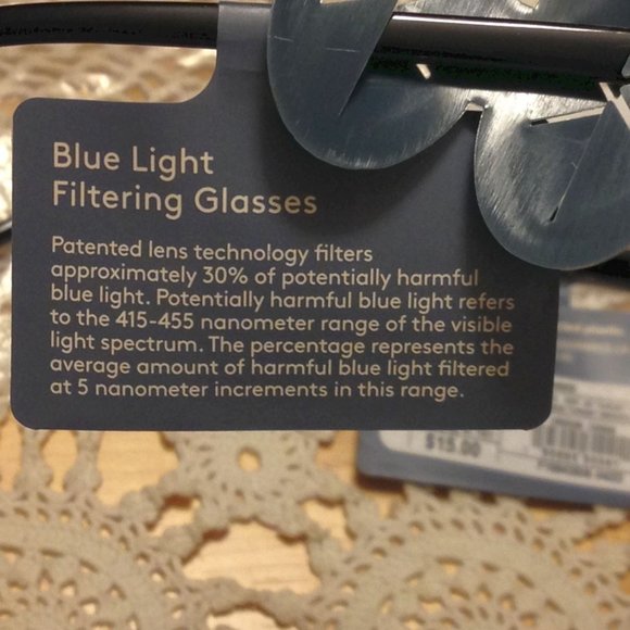 #6467 NWT Blue Light Filtering Glasses, Universal Thread - Picture 5 of 6